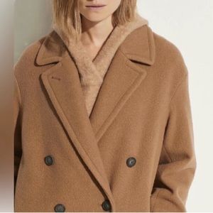 Vince camel wool coat